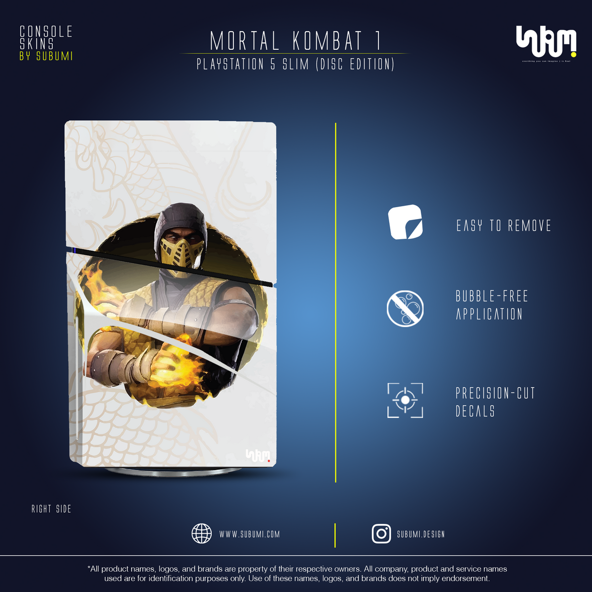 Mortal Kombat 1 Console Skin by SUBUMI