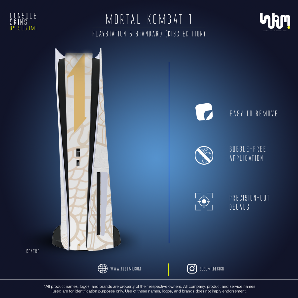 Mortal Kombat 1 Console Skin by SUBUMI