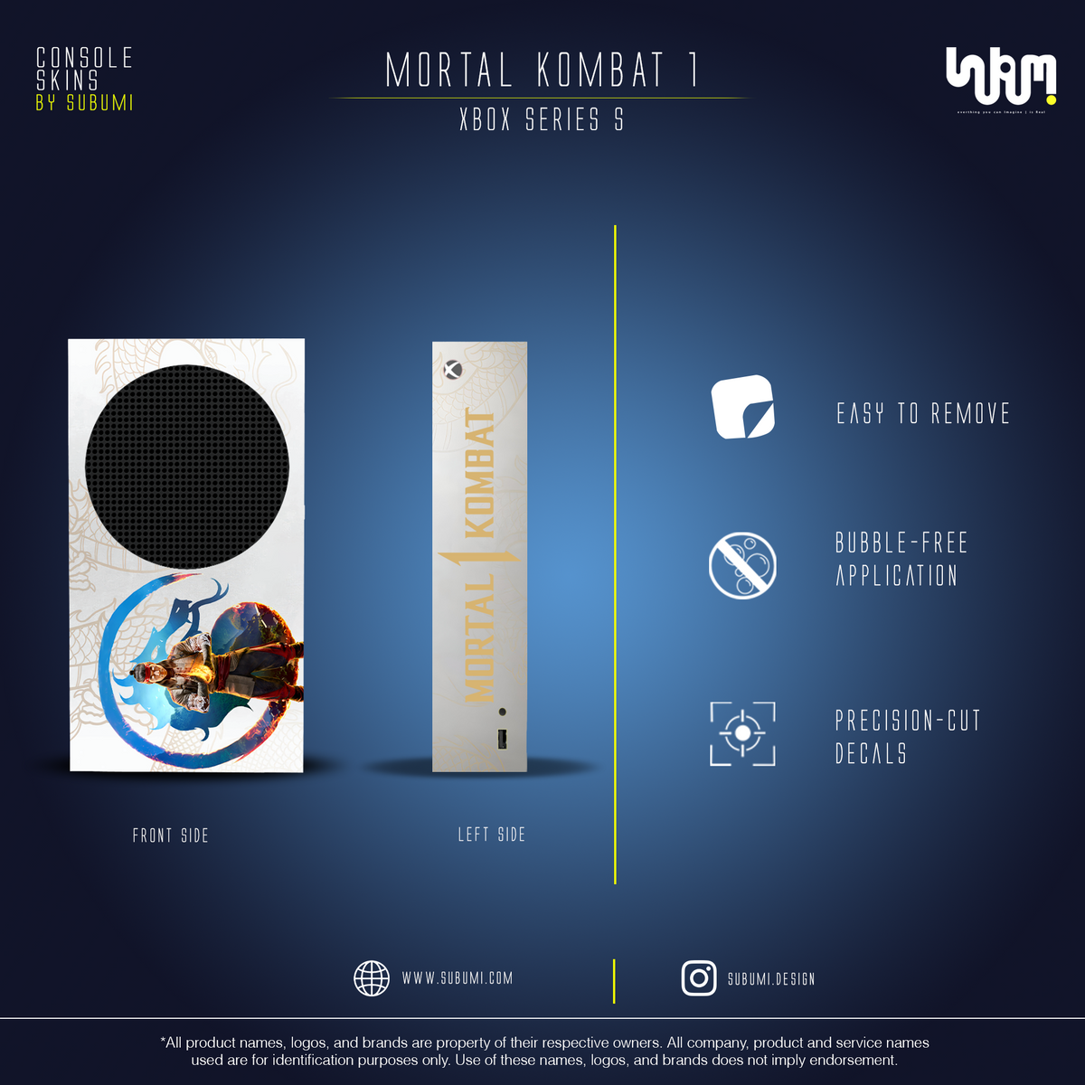 Mortal Kombat 1 Console Skin by SUBUMI