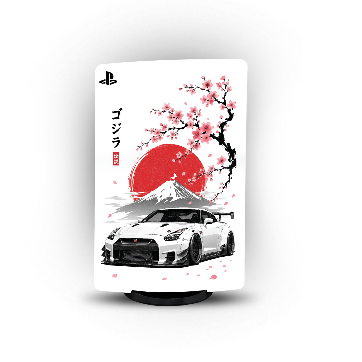 Nissan GT-R Console Skin by SUBUMI — PS5 Standard Digital, left side