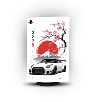 Nissan GT-R Console Skin by SUBUMI — PS5 Standard Digital, left side