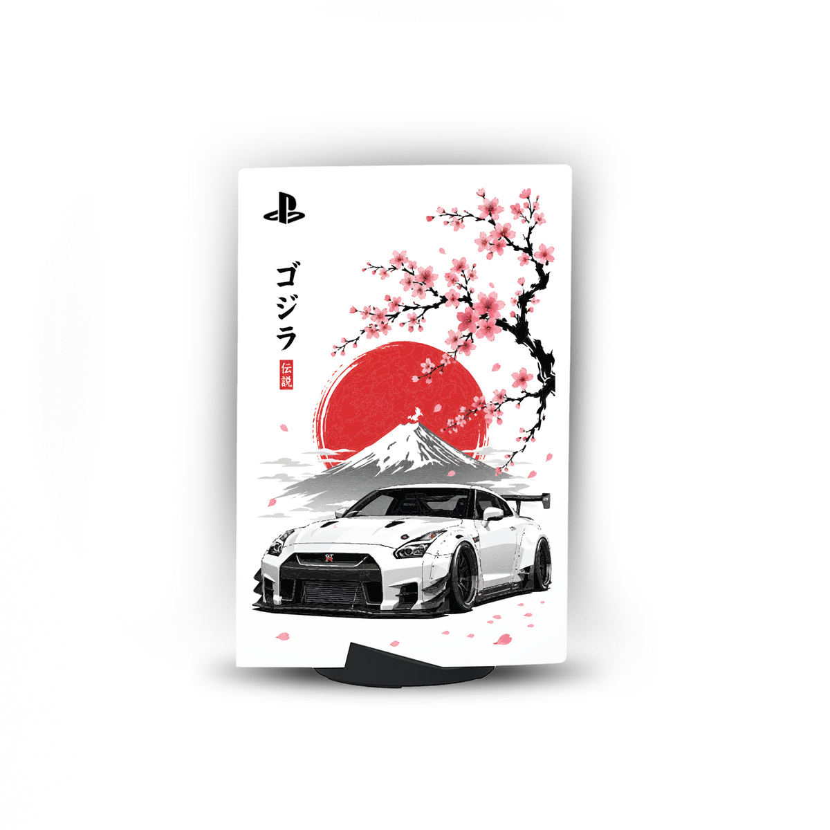 Nissan GT-R Console Skin by SUBUMI — PS5 Standard Disc, left side