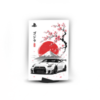 Nissan GT-R Console Skin by SUBUMI — PS5 Standard Disc, left side