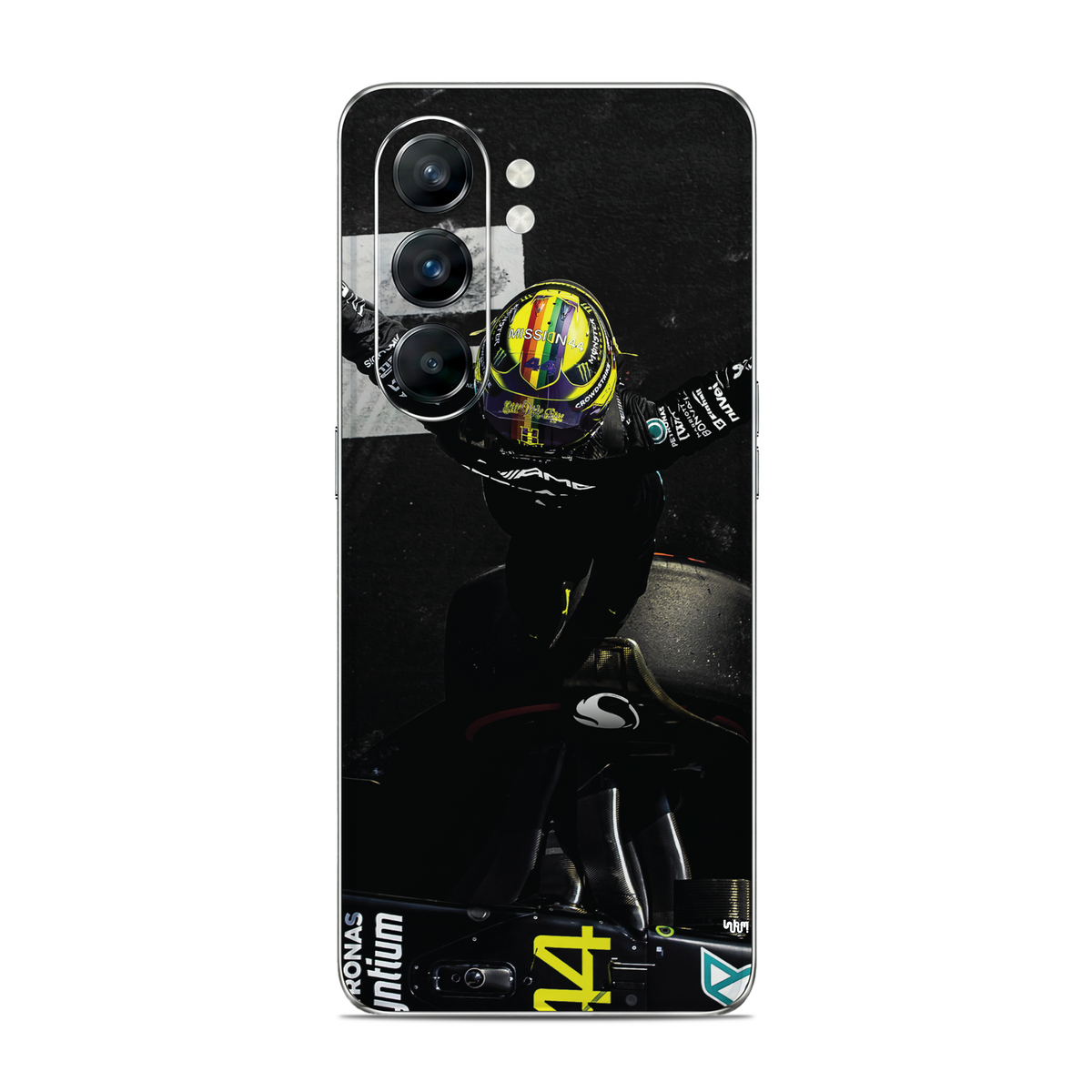 Mercedes X Lewis Hamilton Mobile Phone Skins by Subumi