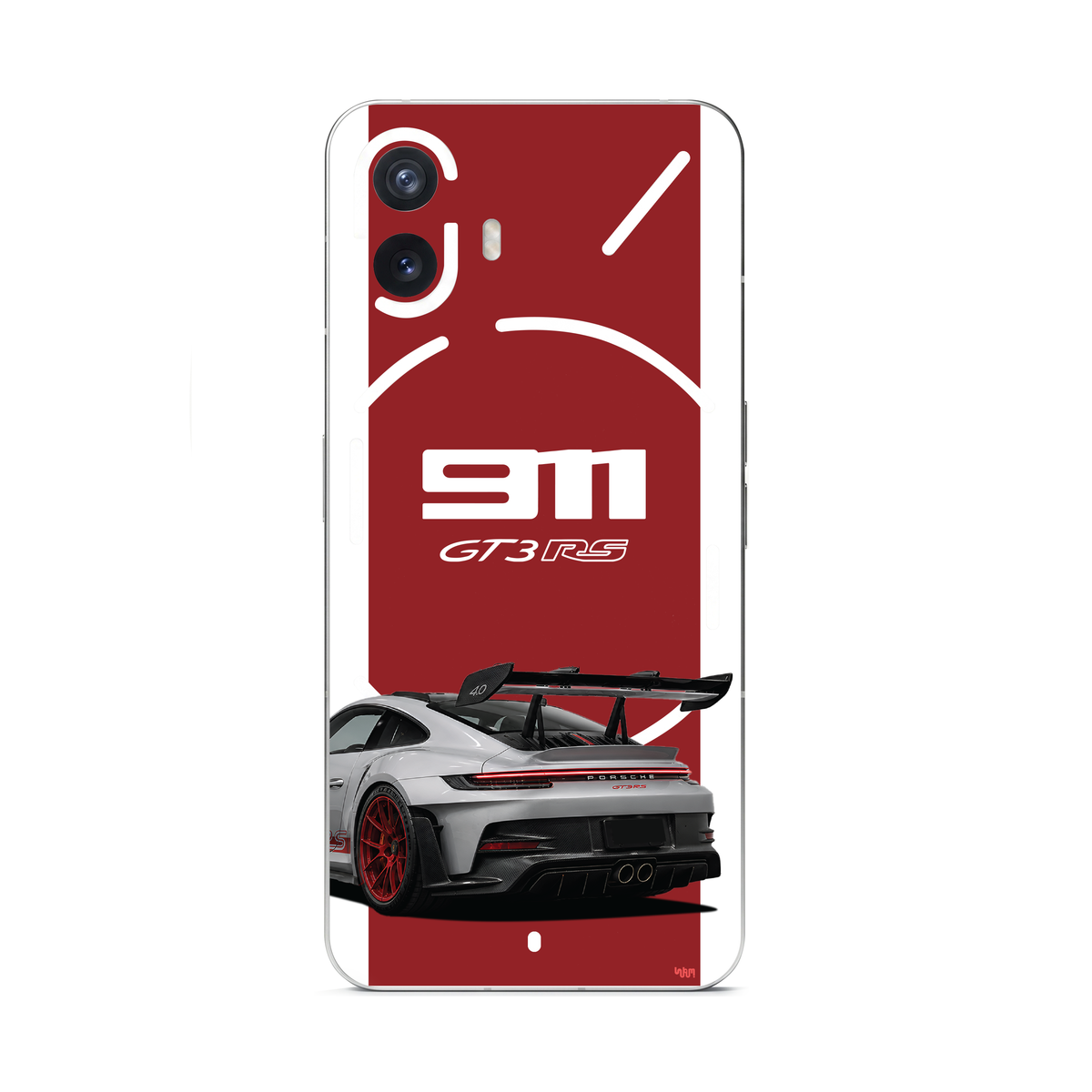 Porsche 911 GT3 RS phone skin for Nothing Phone 2