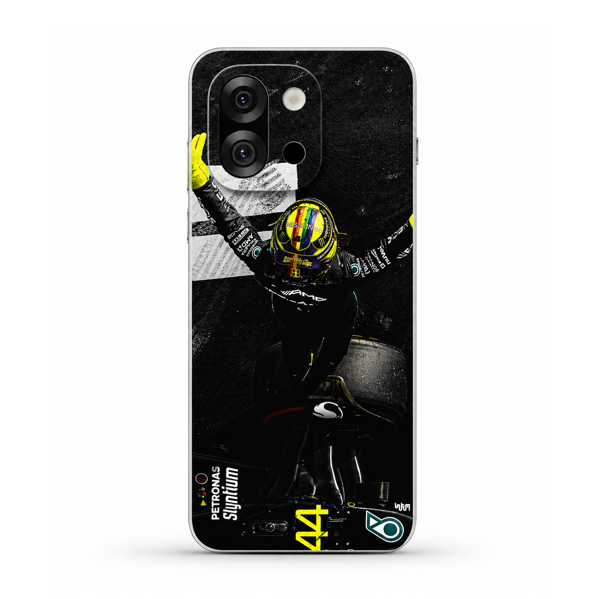 Mercedes X Lewis Hamilton Mobile Phone Skins by Subumi