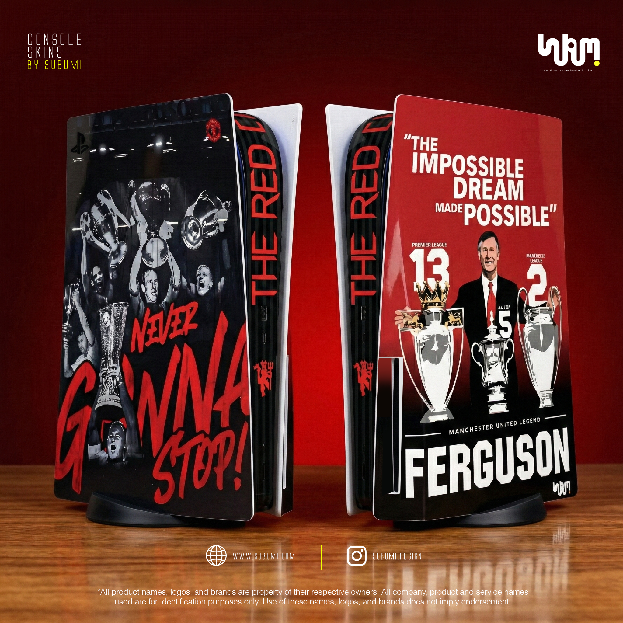 Manchester United Console Skin (Type 2) by SUBUMI