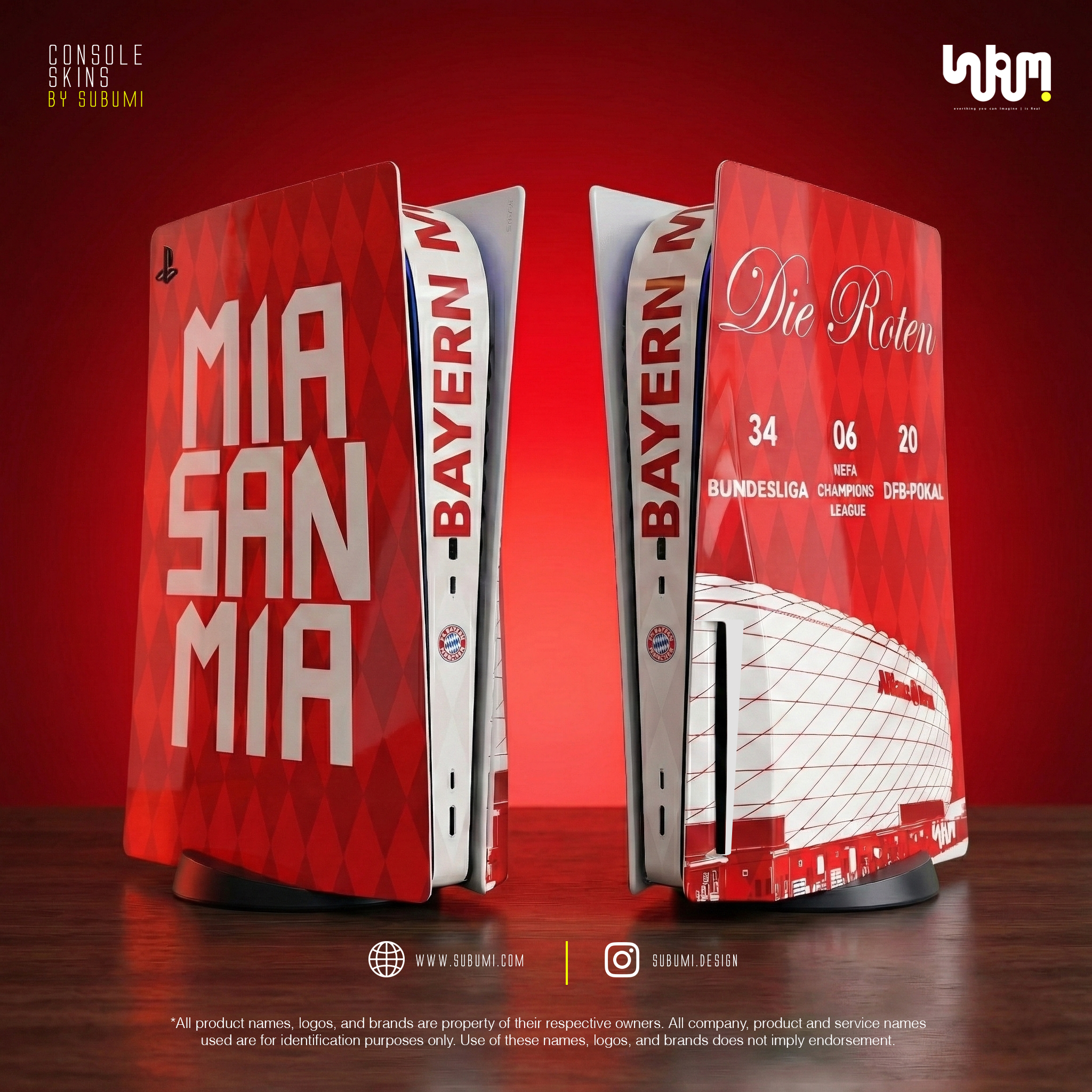 Bayern Munich Console Skin (Type 2) by SUBUMI