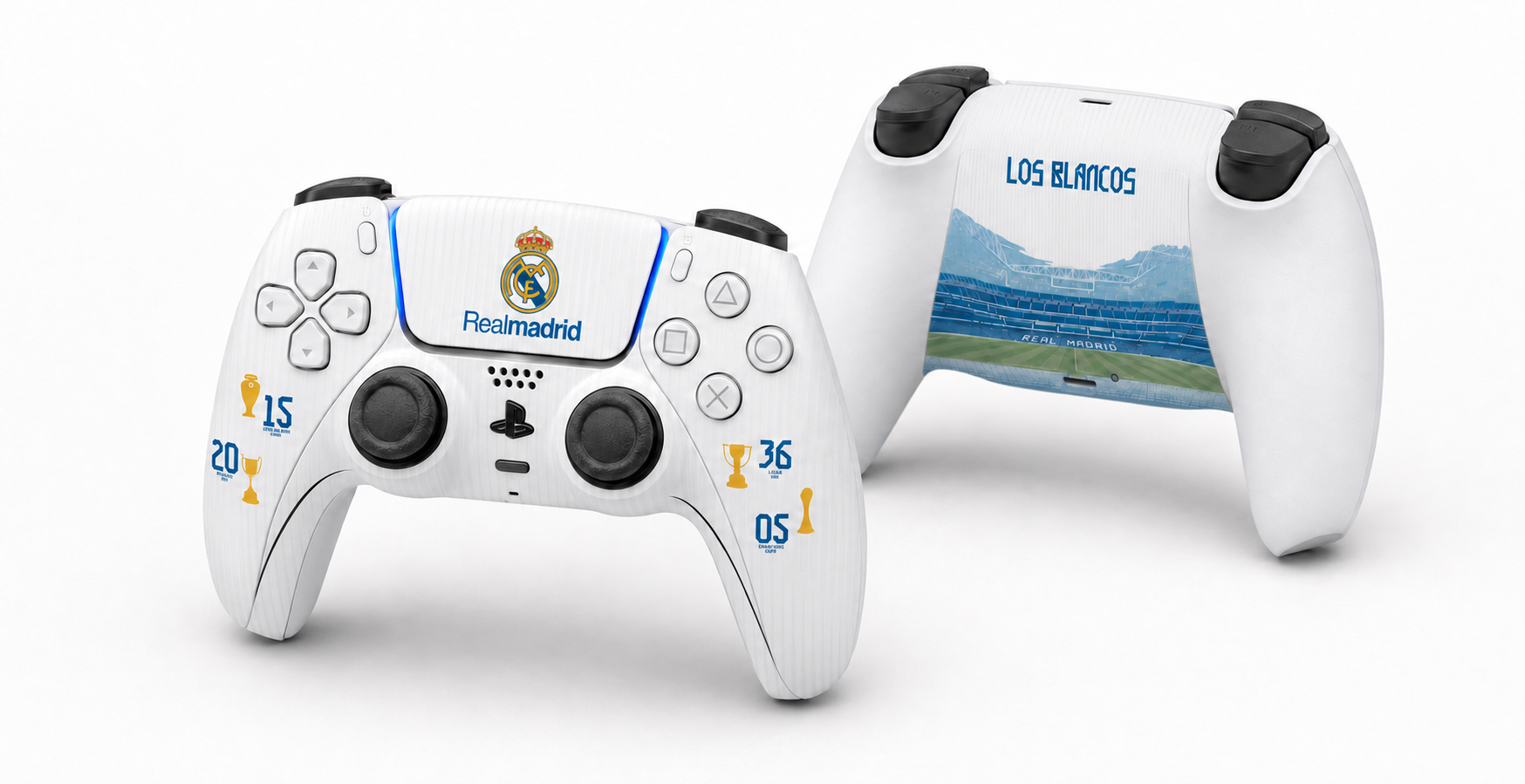 Real Madrid PlayStation 5 Controller Skin by SUBUMI