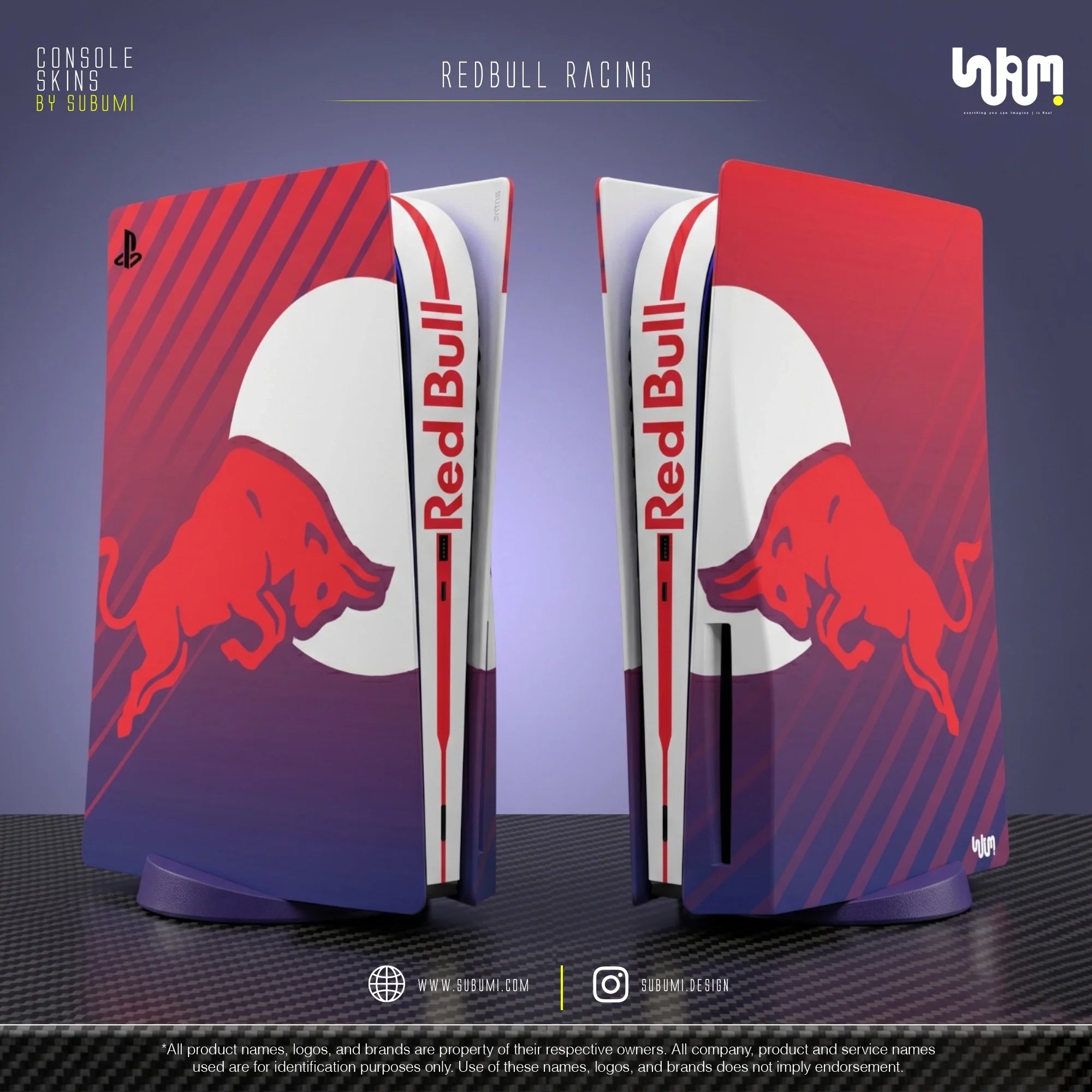 Red Bull Racing F1 console skin