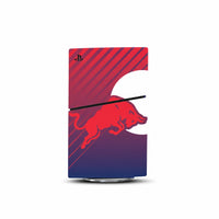 Red Bull Racing F1 Console Skin by SUBUMI — PS5 Slim Disc, left side