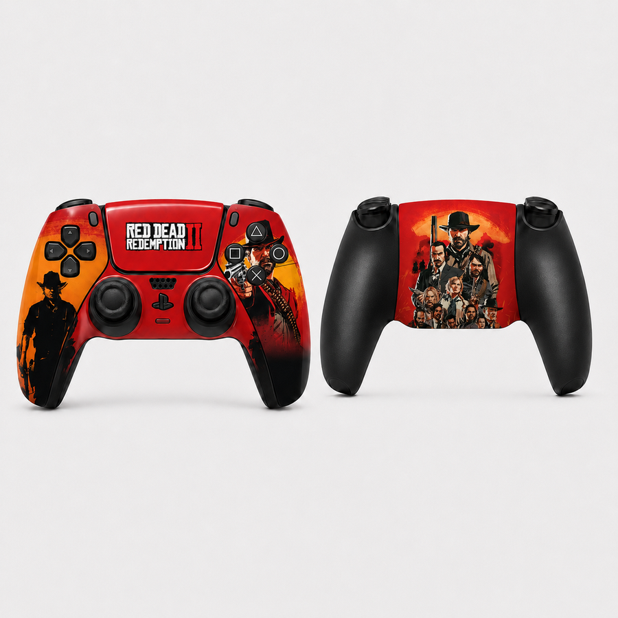 Red Dead Redemption 2 PlayStation 5 Controller Skin by SUBUMI