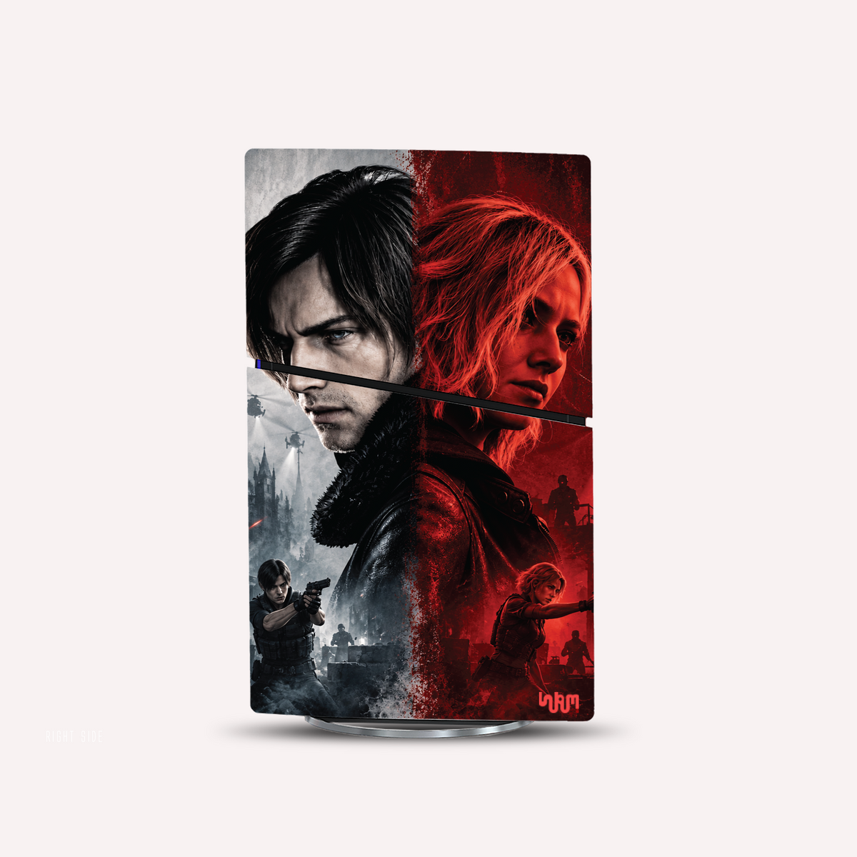 Resident Evil Requiem Console Skin by SUBUMI — PS5 Slim Digital, right side