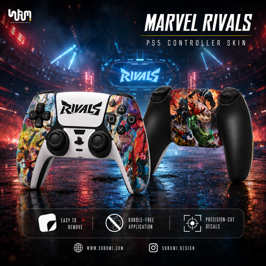 Marvel Rivals PlayStation 5 Controller Skin by SUBUMI