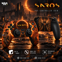 Saros PlayStation 5 Controller Skin by SUBUMI — poster, image 1