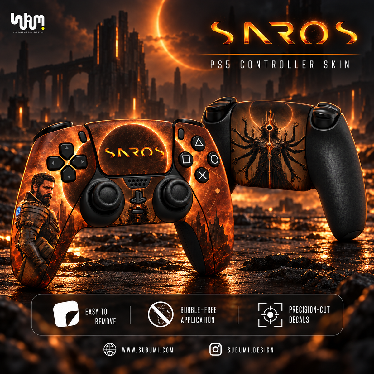 Saros controller skin