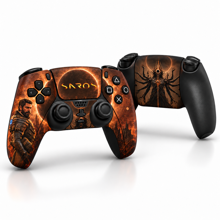 Saros PlayStation 5 Controller Skin by SUBUMI