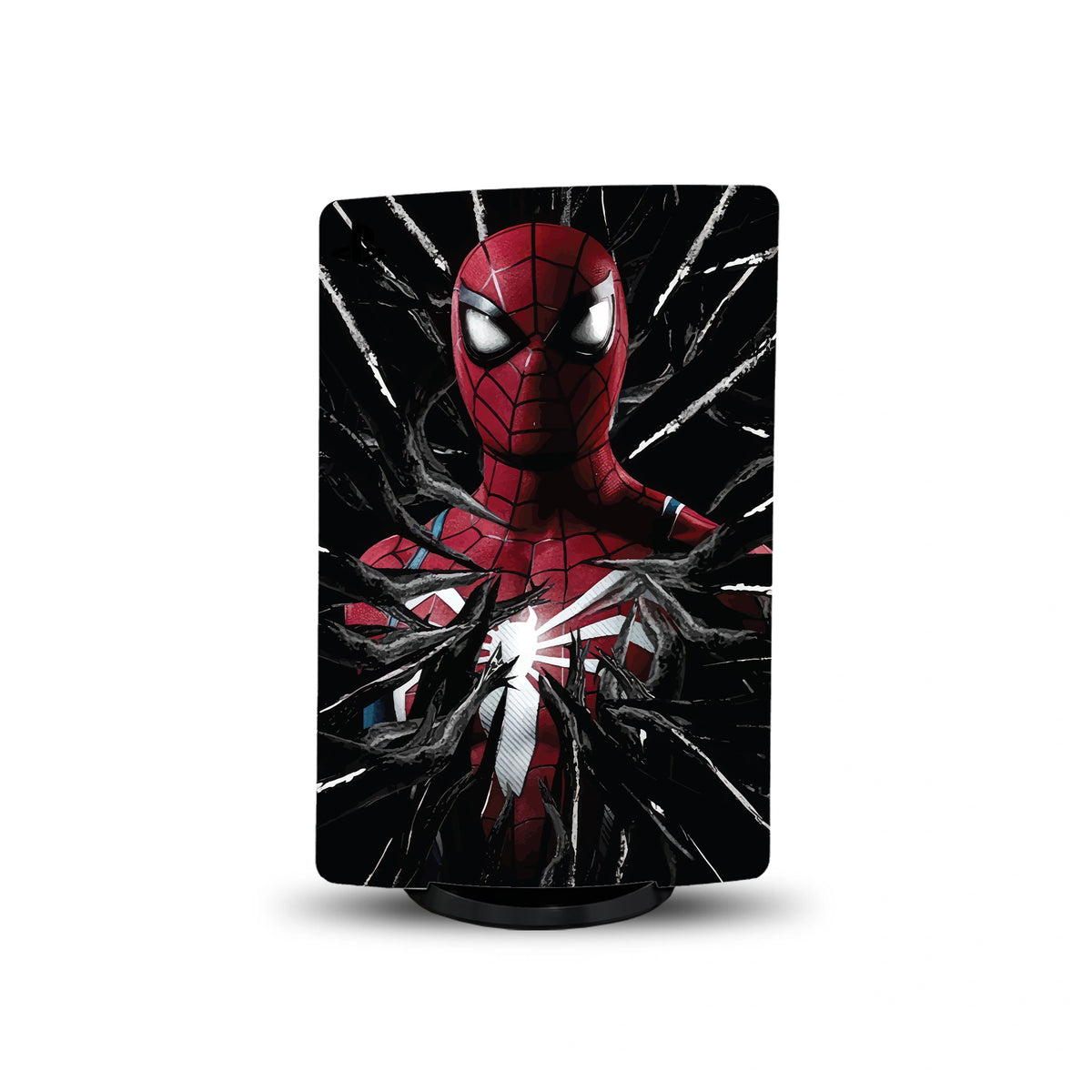 Spider-Man 2 Console Skin by SUBUMI — PS5 Standard Digital, left side