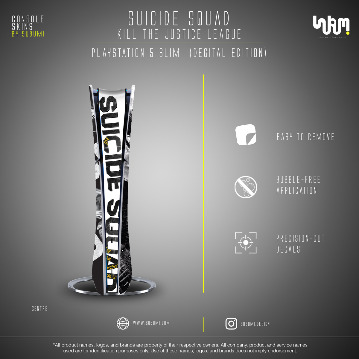 Suicide Squad Console Skin by SUBUMI