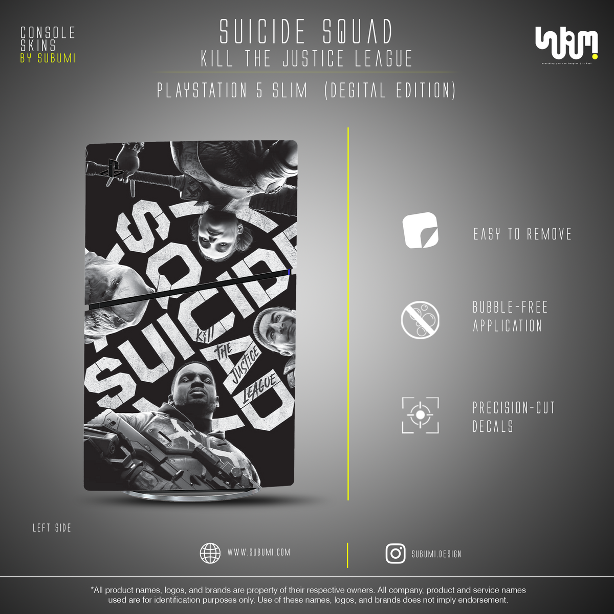 Suicide Squad Console Skin by SUBUMI