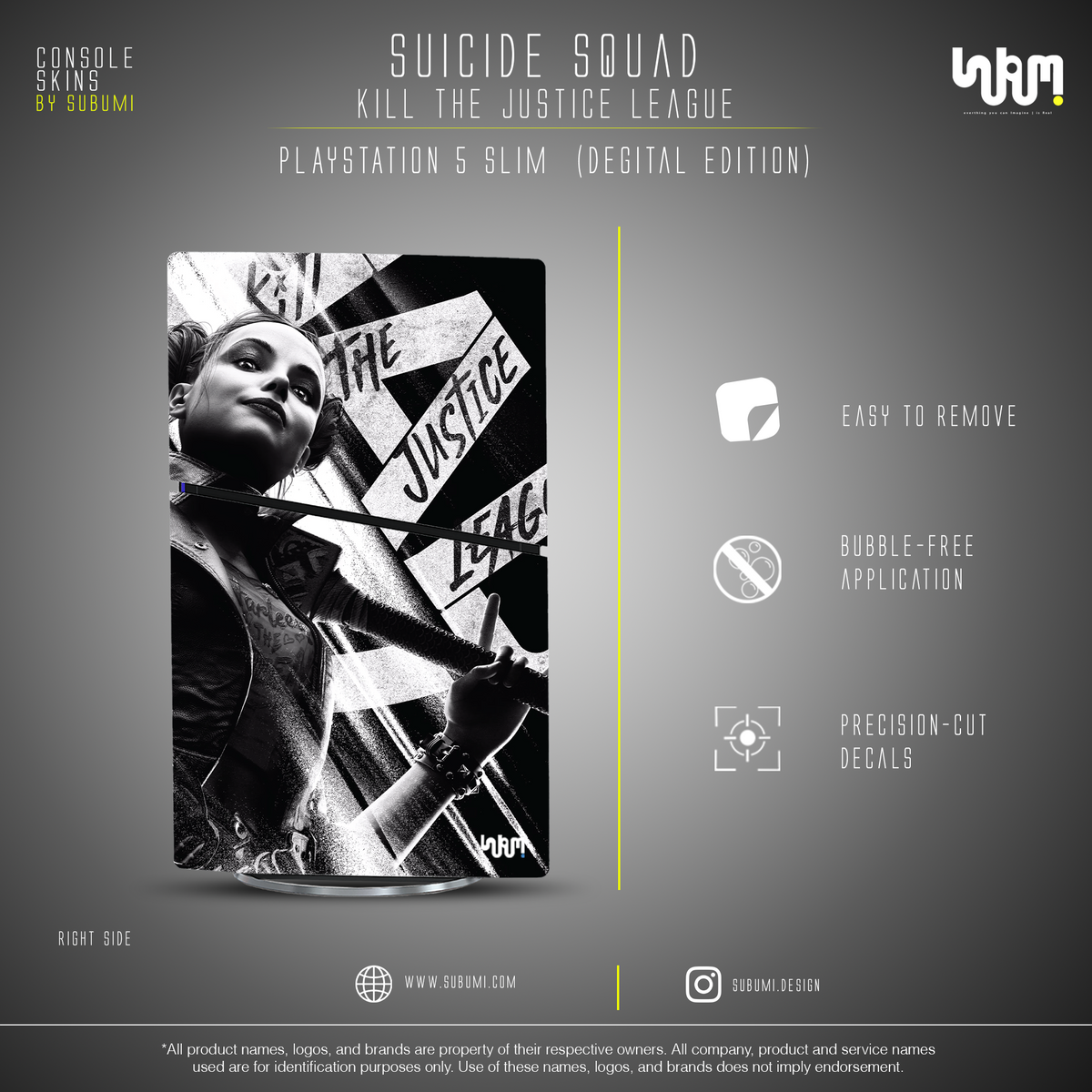 Suicide Squad Console Skin by SUBUMI