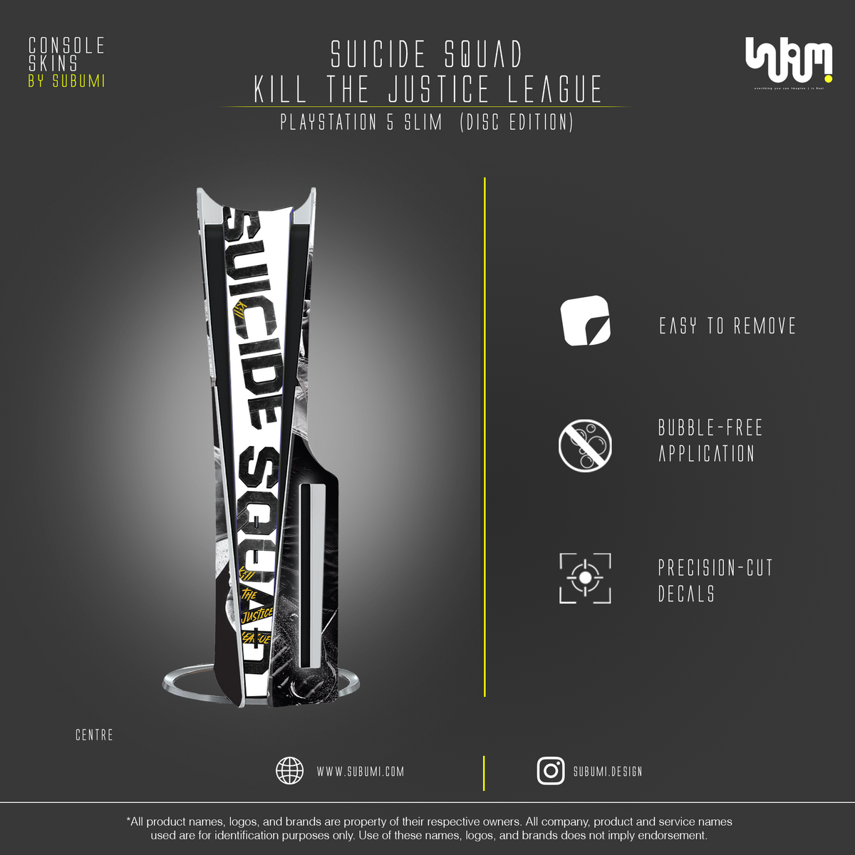 Suicide Squad Console Skin by SUBUMI