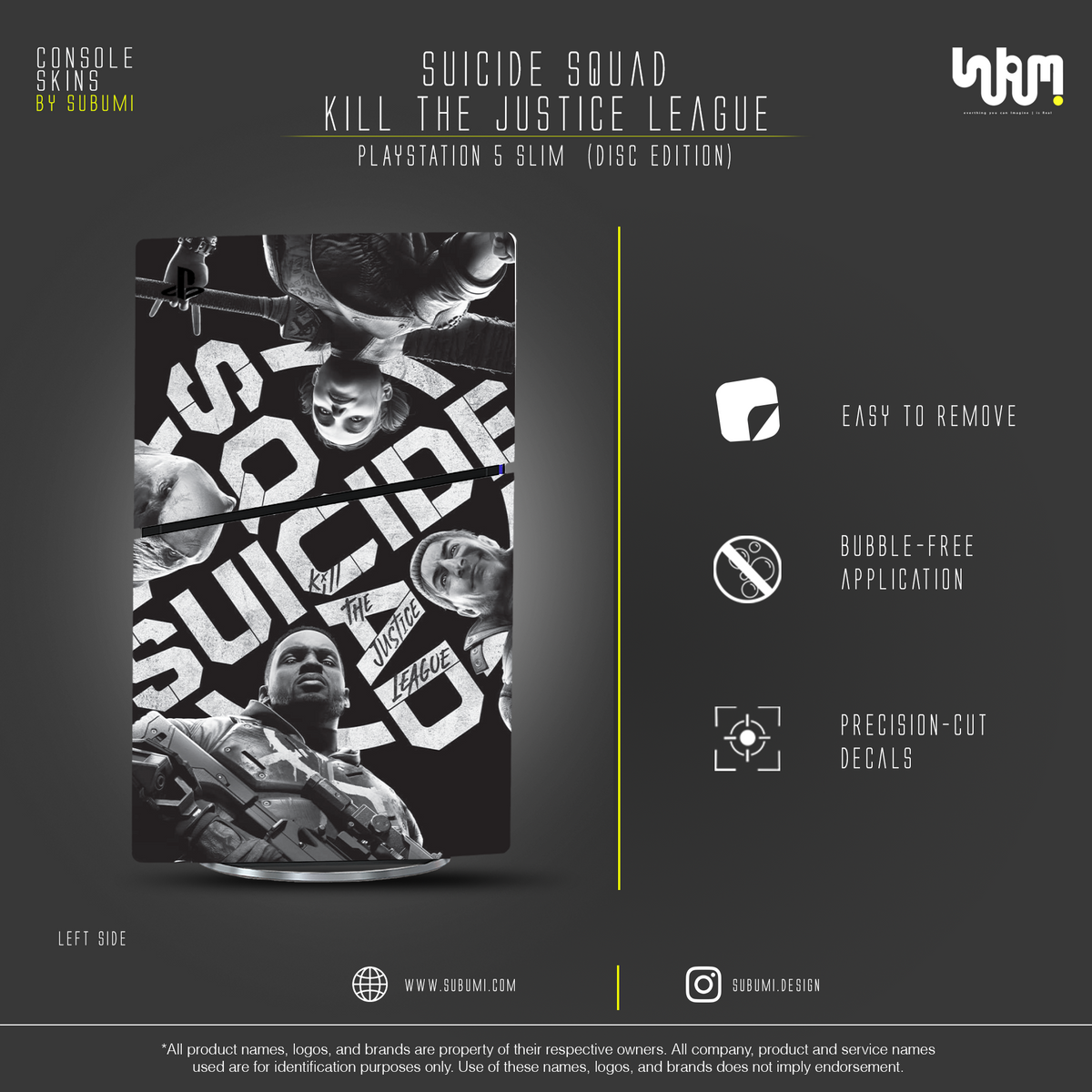 Suicide Squad Console Skin by SUBUMI