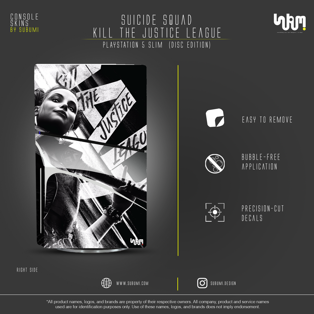 Suicide Squad Console Skin by SUBUMI