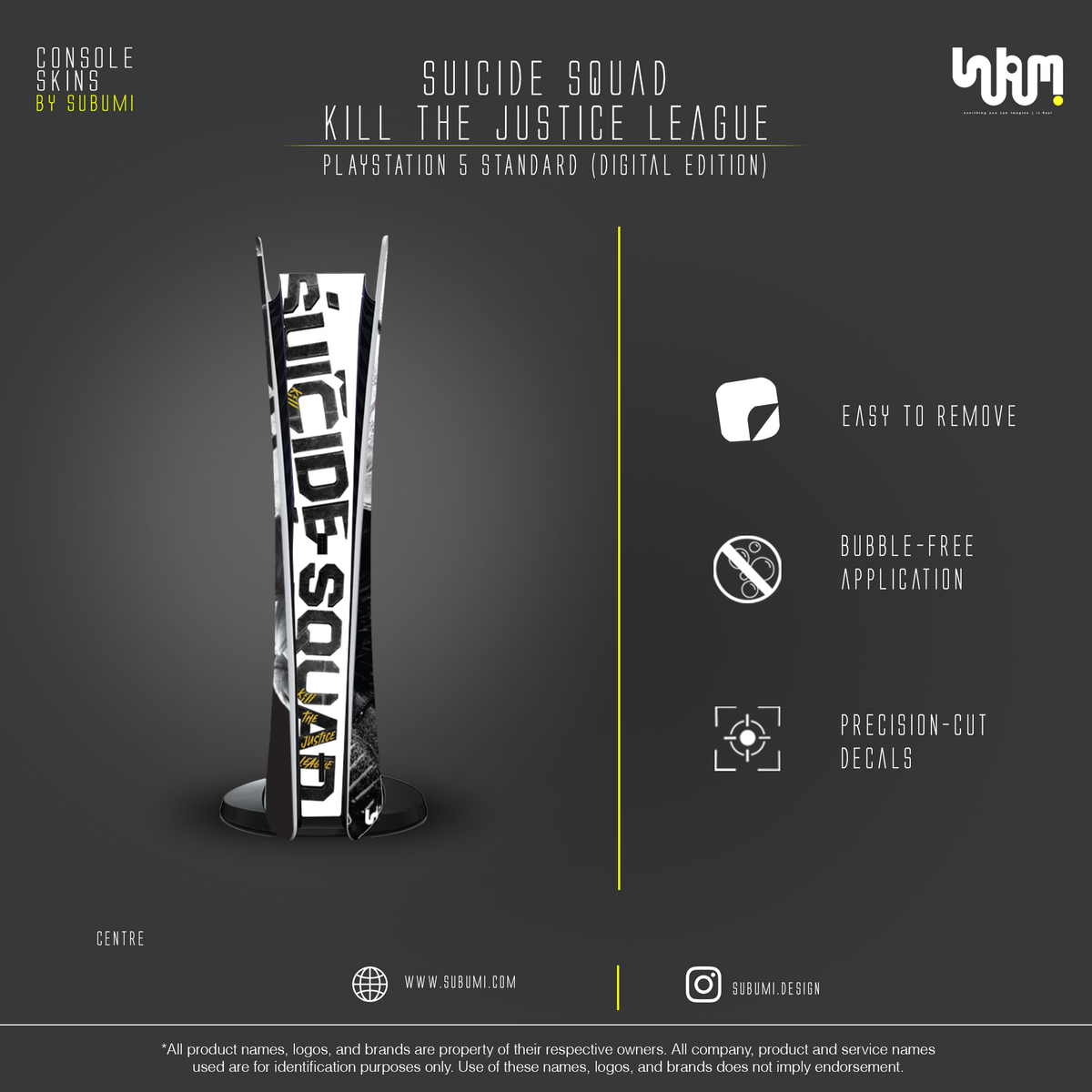 Suicide Squad PS5 Skin by SUBUMI