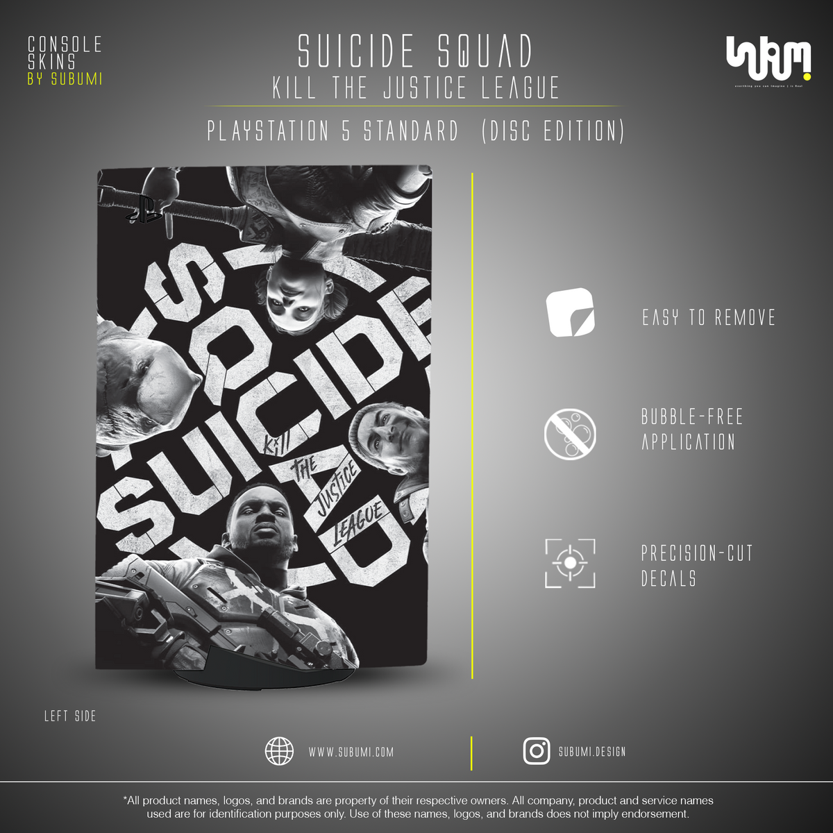 Suicide Squad Console Skin by SUBUMI