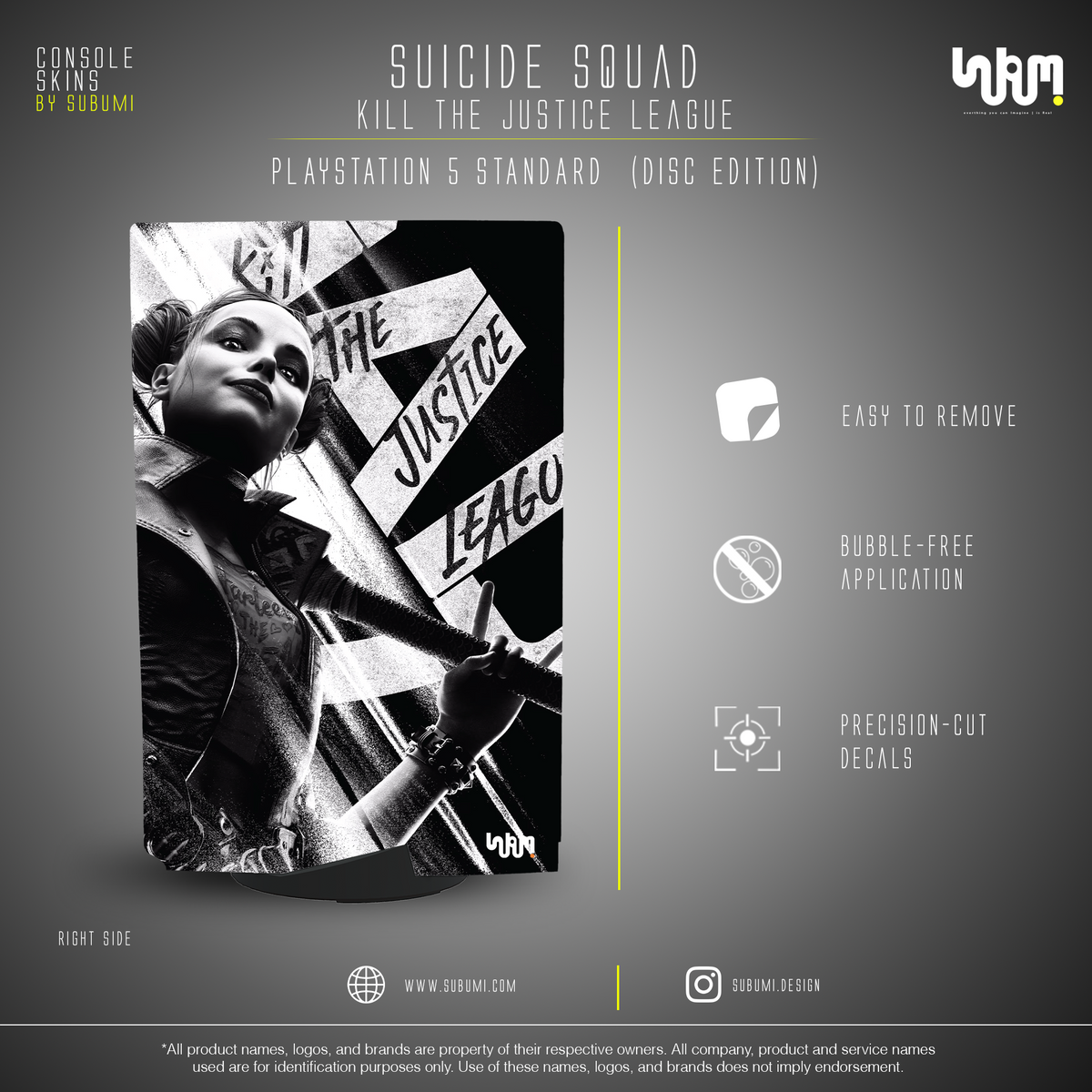 Suicide Squad Console Skin by SUBUMI