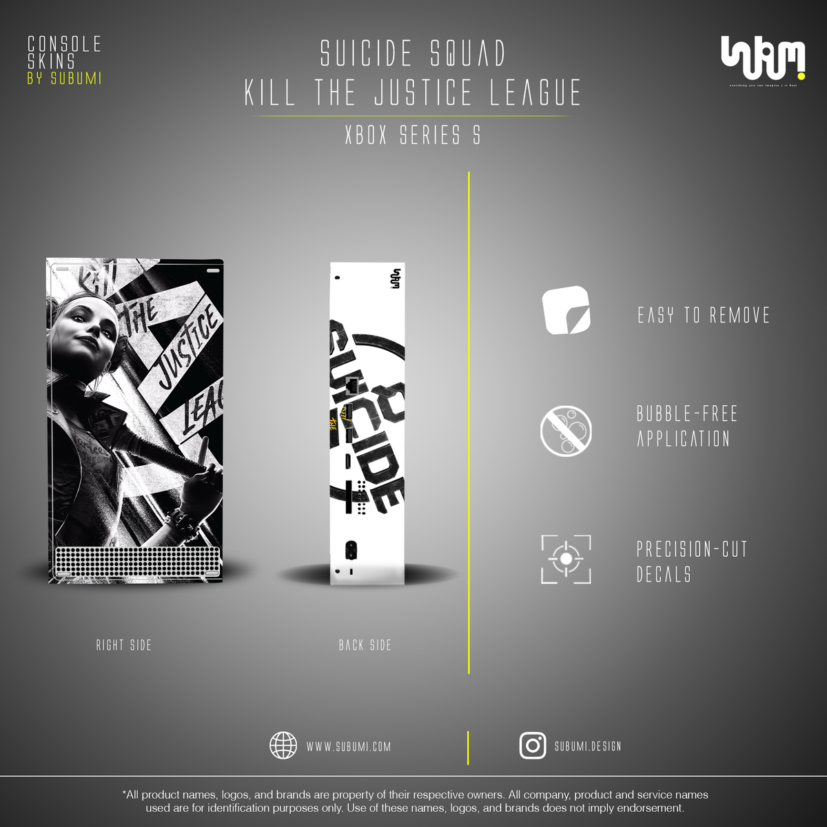 Suicide Squad Console Skin by SUBUMI