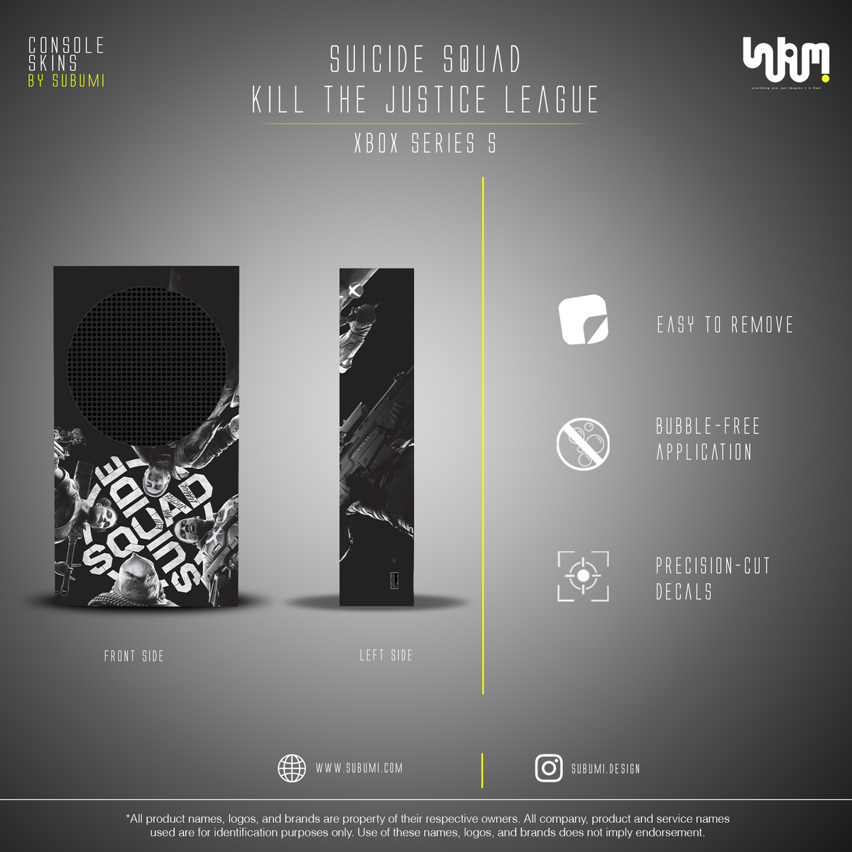 Suicide Squad Console Skin by SUBUMI