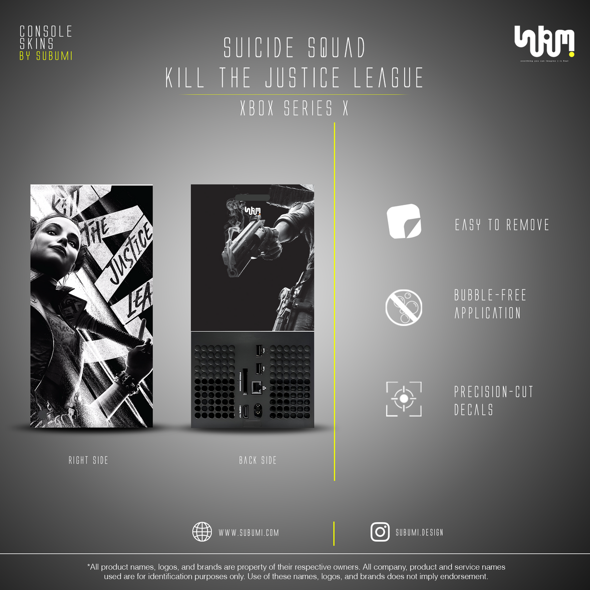 Suicide Squad Console Skin by SUBUMI