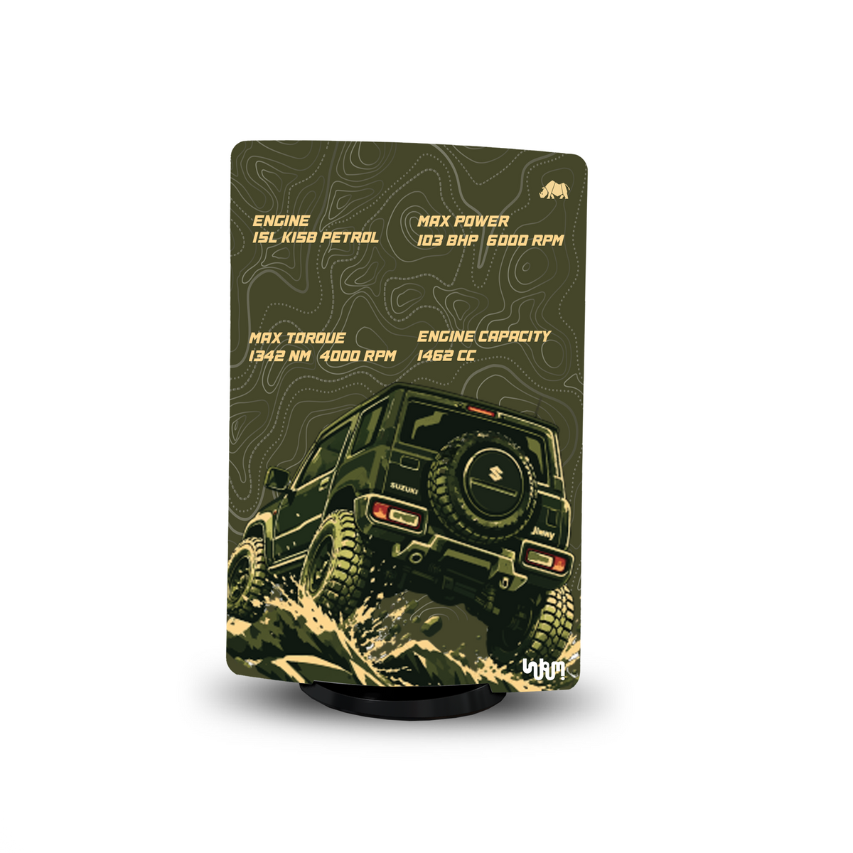 Suzuki Jimny Console Skin by SUBUMI — PS5 Standard Digital, right side