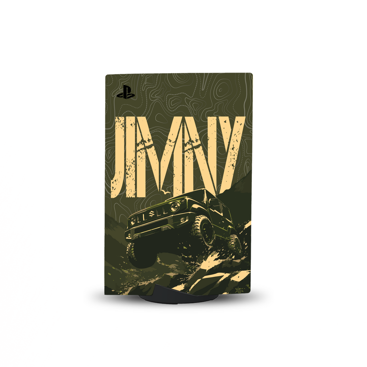 Suzuki Jimny Console Skin by SUBUMI — PS5 Standard Disc, left side