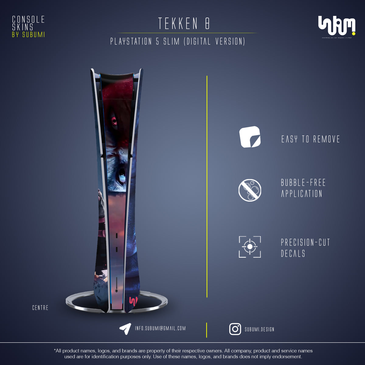 Tekken 8 Console Skin by SUBUMI