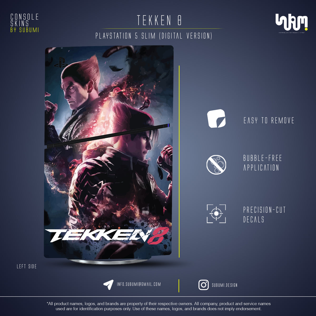 Tekken 8 Console Skin by SUBUMI
