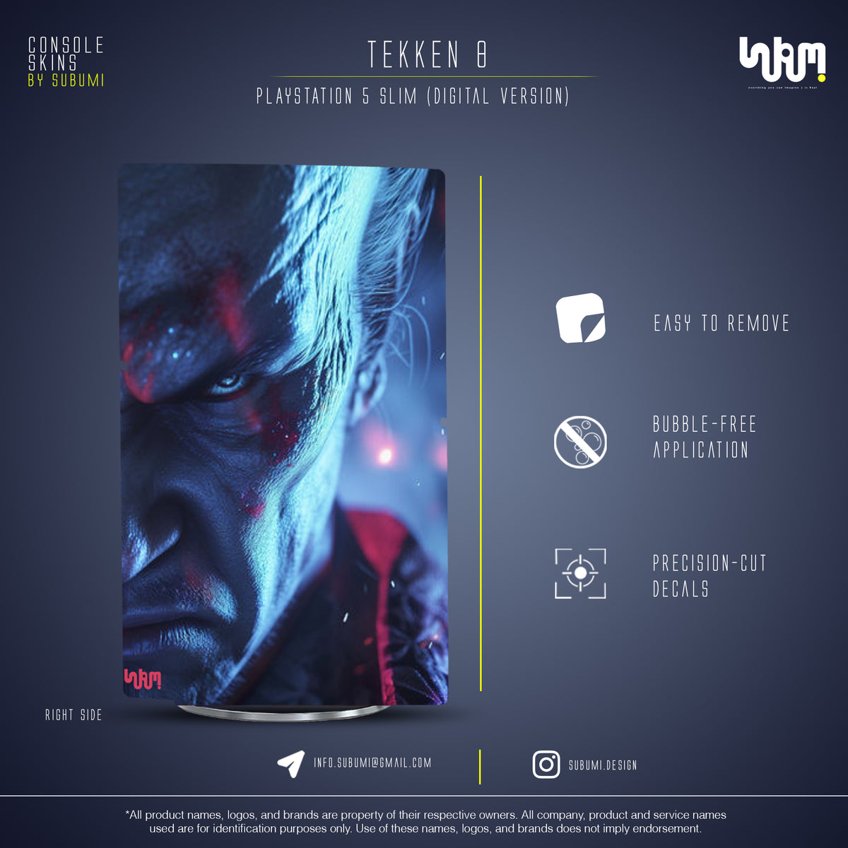 Tekken 8 Console Skin by SUBUMI