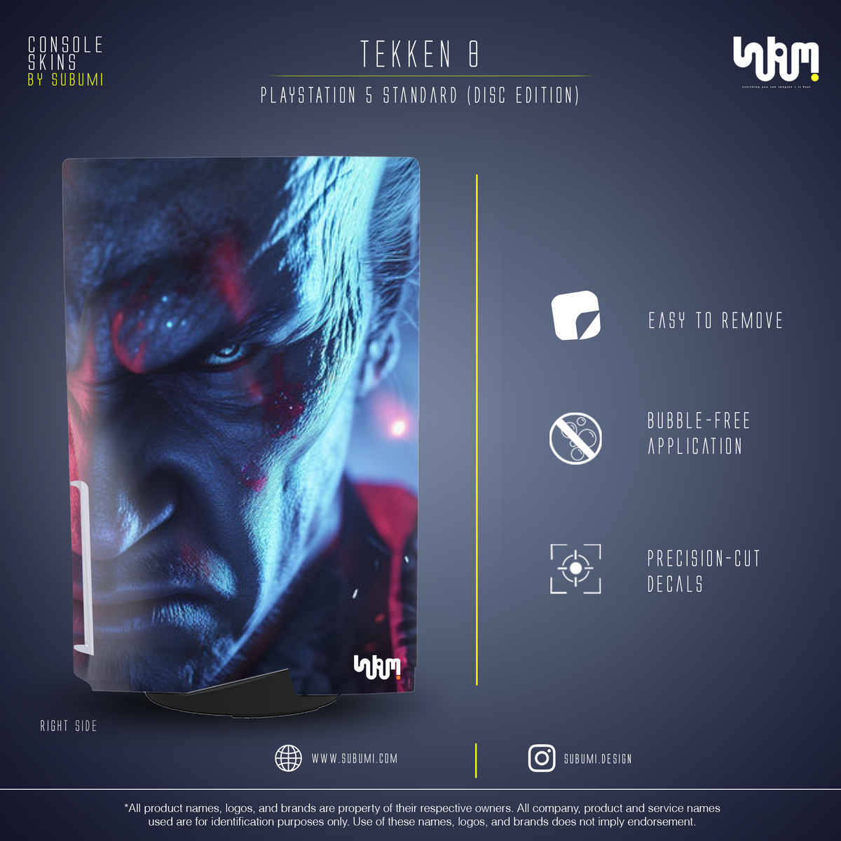 Tekken 8 Console Skin by SUBUMI