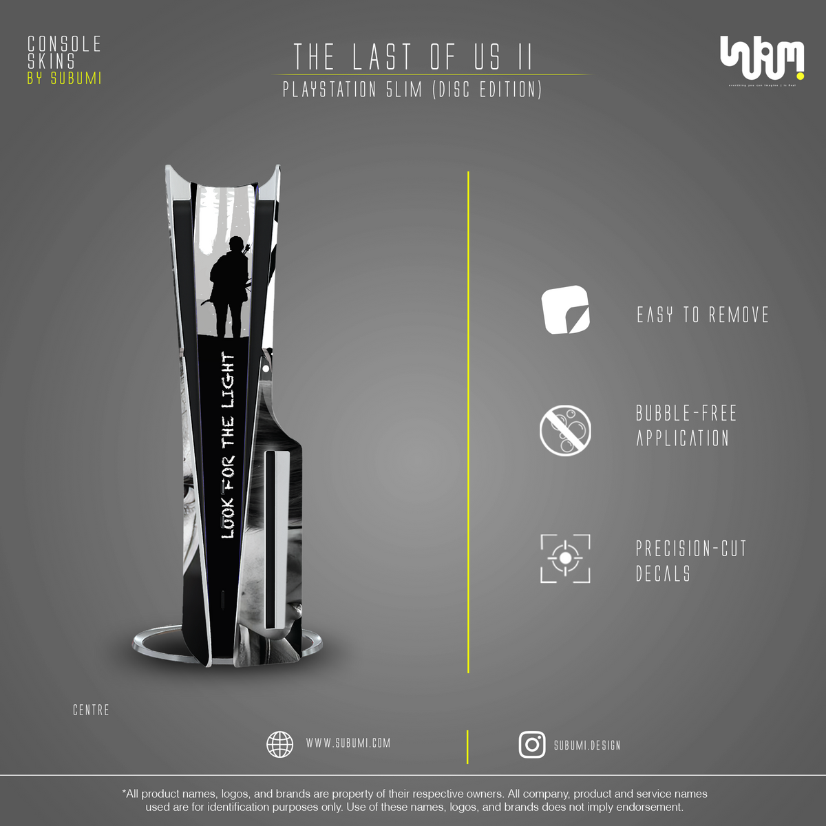 The Last of Us Part II Console Skin by SUBUMI