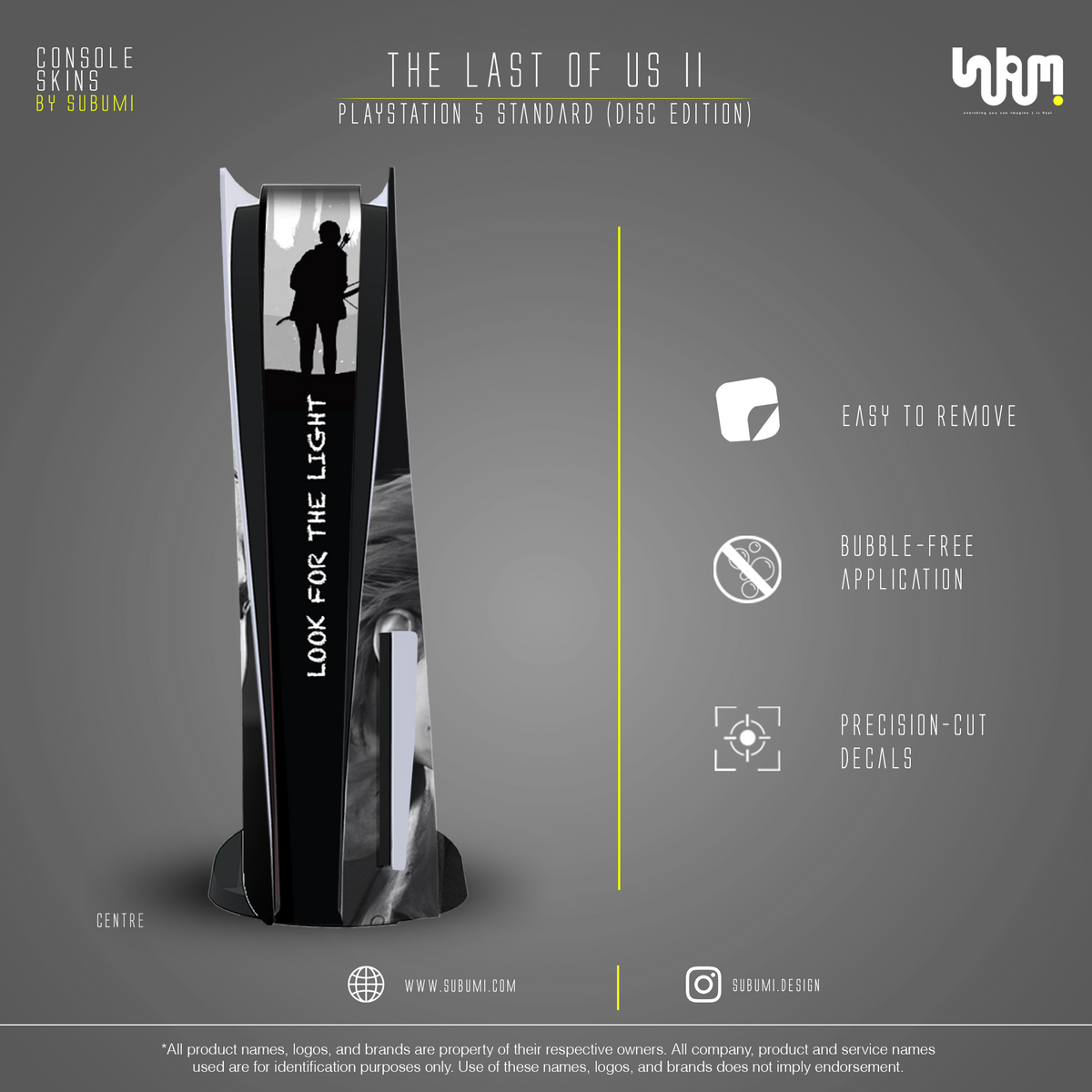 The Last of Us Part II Console Skin by SUBUMI