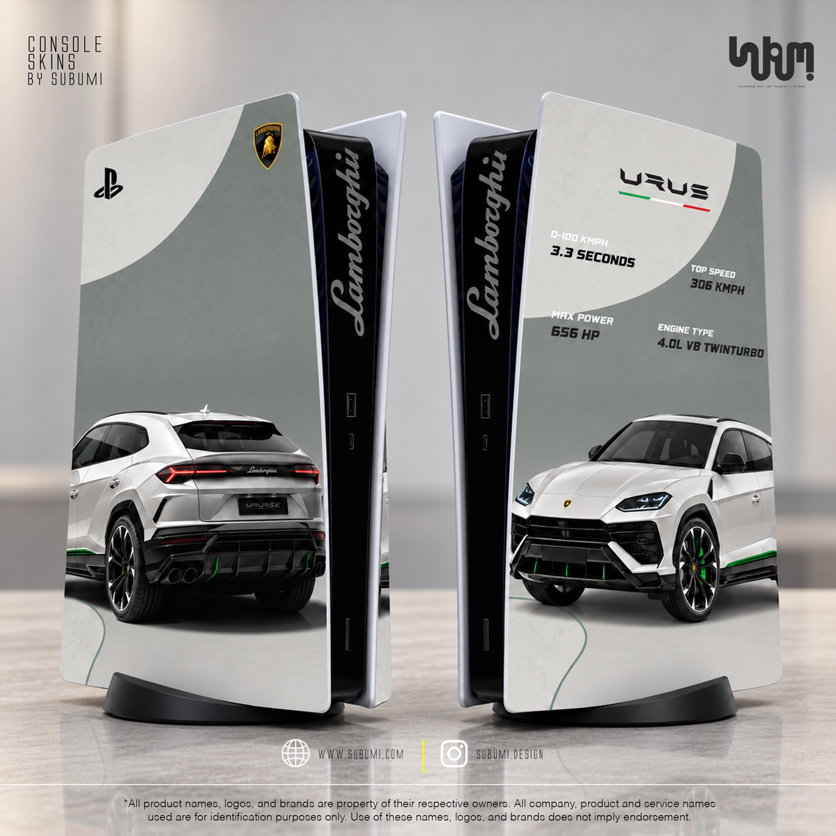 Lamborghini Urus Console Skin by SUBUMI