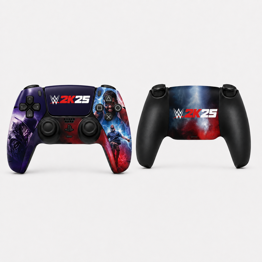 WWE 2K25 (Type 2) PlayStation 5 Controller Skin by SUBUMI